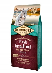Carnilove suché krmivo pstruh 6 kg