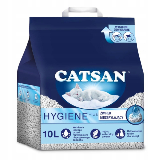 Podstielka pre mačky - Catsan 10l Hygienický štrk pre mačku