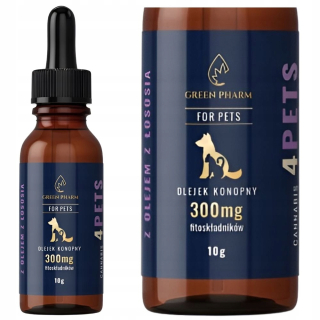 Green Pharm CERTIFIKOVANÝ CBD olej 10% pre psov