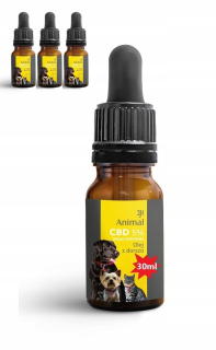 Doplnky pre mačky a psy 3H Group kvapky 30 ml