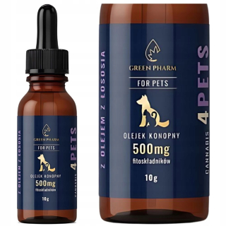 Green Pharm CERTIFIKOVANÝ CBD olej 5% pre psov