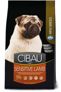 Suché krmivo pre psy granule - Cibau Dog Citsence Lamp Mini 800 g + 800 g zadarmo
