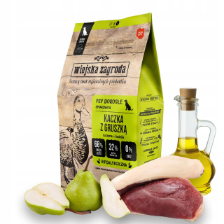 COUNTRY FARM Kačica s hruškou 9 kg chrumky L