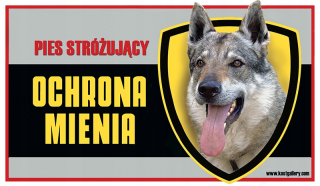 Česka Wilczak Atter Pet Plate