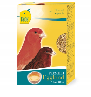 Krmivo pre papagáje - Cede vaječné jedlo pre červené kanály 1 kg