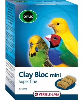 Krmivo pre papagáje - Clay Bloc Mini Orlux Cube Minerals verse laga