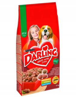 Krmivo pre psy - Darling Purina pre hovädzie mäso so zeleninou 15 kg