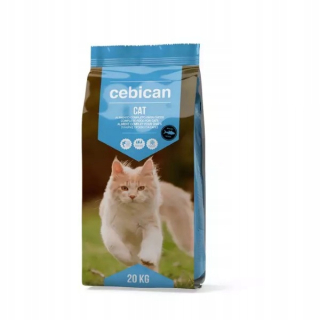 Granule pre mačky - Dobré suché jedlo pre CAT CEBICAN TUNA 20 kg