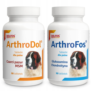 Vitamíny pre mačky - Dolfos Arthrofos 90 Tab+Arthrodol 90 Tab