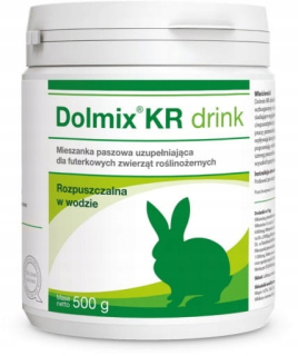 Vitamíny pre králiky, morčatá - Dolfos Dolmix KR Drint 500G Dolfos Rabbit Great