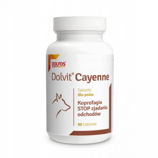 Vitaminy pre psov - Dolfos Dolvit Cayenne proti jedlu Ťahu 90