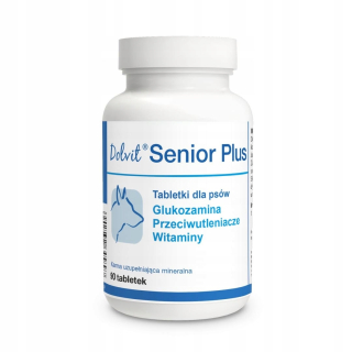 Vitamíny pre mačky - Dolfos Dolvit Senior Plus - pre psov 90 Tab