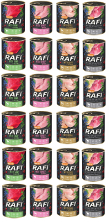 Krmivo pre psy - NOTAK DOLINA KARMA D / PSA RAFI MIX FLAVORS 24X800G