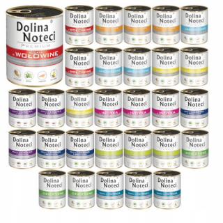 Konzervy mokré krmivo pre psa - Noteci Mix 10 príchutí 30x800g