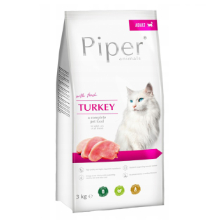 Granule pre mačky - Noteć Valley Piper Premium Turecko 3 kg Turecko