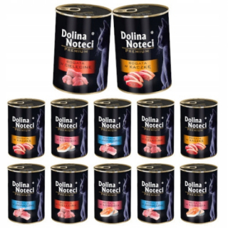 Konzerva pre mačky - Noteci Valley Premium Cat Mix chutí 12x400g