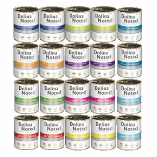 Konzervy mokré krmivo pre psa - Noteci Valley Premium mix 10 príchutí 20x800g