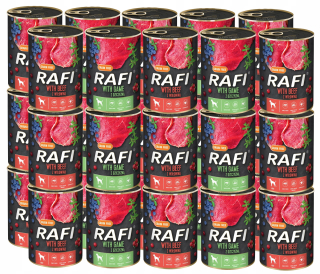 Krmivo pre psy - Premium Rafi Mix Noteci Valley 30x800G