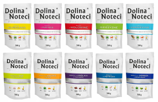 DOLINA NOTECI Premium MIX 9 PRÍCHUTÍ PRE PSOV 30x500g
