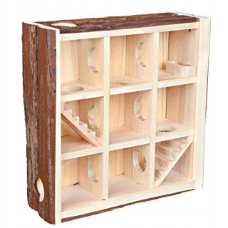 Domček pre morča, králika - Hranie domu pre hlodavce Trixie Wood 30x30x10