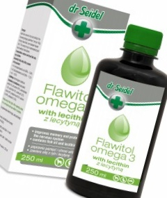 Seidel Flawitol Omega 3 s lecitínom 250 ml od mokra