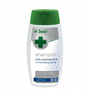 Dr Seidel Šampón pre psov s chlorhexidínom 220 ml