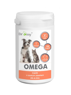 Dromy Omega 3 EPA a DHA 100 mačiek