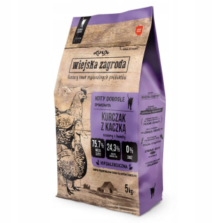 Wiejska Zagroda suché krmivo pre kačicu 5 kg