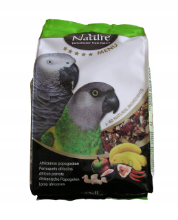 Krmivo pre papagáje - Deli Nature Menu 5 pre veľké africké papagáje