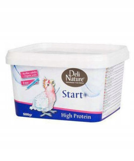 Krmivo pre papagáje - Deli Nature Start + Vysoký proteín 500g