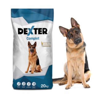 Suché krmivo Dexter mix príchutí 20 kg