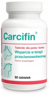 Vitaminy pre psov - Dolfos Carcifin 90TAB podporuje liečbu rakoviny