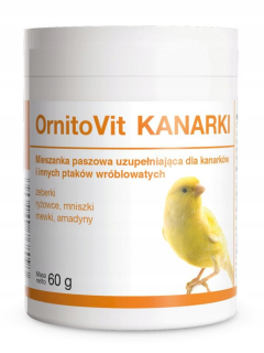 Vitamíny pre exotické vtáctvo - Dolfos Ornitovit Canaries 60g