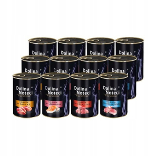 Mix príchutí Dolina Noteci Premium Kot 12x400g
