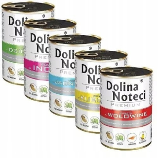 Dolina Noteci mokré krmivo zverina 0,4 kg