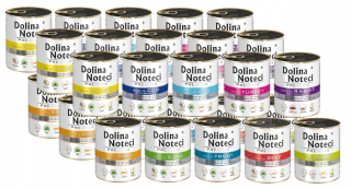 DOLINA NOTECI krmivo pre psov v konzerve MIX CHUTÍ 800g