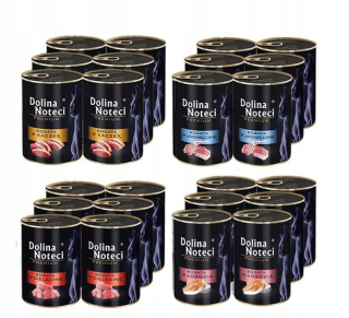 Mix príchutí Dolina Noteci Premium Kot 12x400g