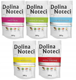 Dolina Noteci mokré krmivo mix príchutí 5 kg