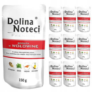 Dolina Noteci Premium Rich in Hovädzie 10x150g