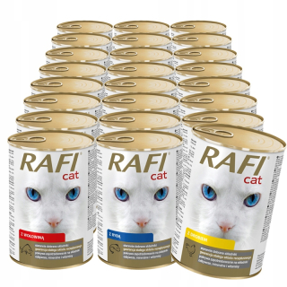 Krmivo pre mačky - RAFI CAT MIX VALLEY 24X415G