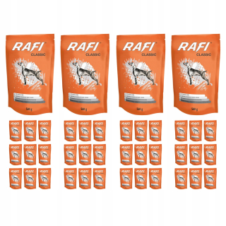 Konzervy mokré krmivo pre psa - Rafi Classic Noteć Valley bez obilnín 40x500g