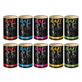 Rafi mokré krmivo zverina 1,24 kg