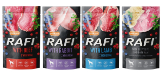 Rafi jahňacina mokré krmivo 0,5 kg