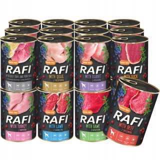 Rafi mokré krmivo hovädzie 0,4 kg