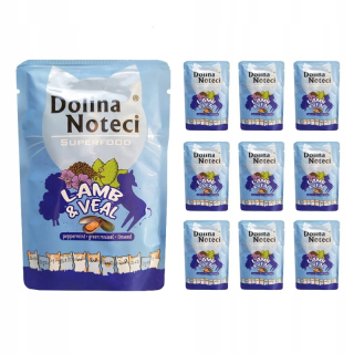 Konzerva pre mačky - Noteć Valley Superfood Lamb 10x85G