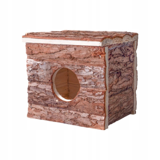Domček pre morča, králika - Hodentný dom, drevené 16 cm
