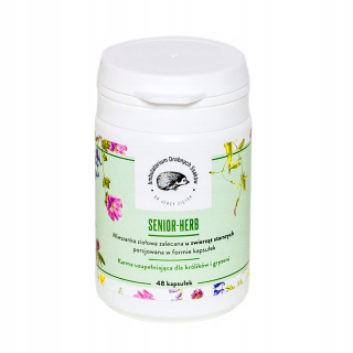 Vitamíny pre králiky, morčatá - Dr. Ziętek Senior Herb 48 Capsules