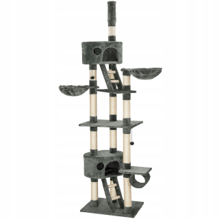 Škrabadlo pre mačku - Šedá Cat Scratcher pre strop 240-260cm 401641