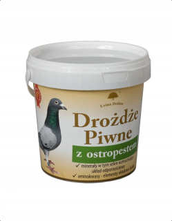 Pre holuby - Pivné droždie s bodliakom mlieka pre holuby lesné údolia