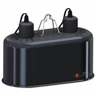 Dual Dom. Shade Luminaire Double 2x150W